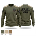 Muscogee Nation Police Tactical Medical team 86910263 Crew Neck Sweatshirt - 1