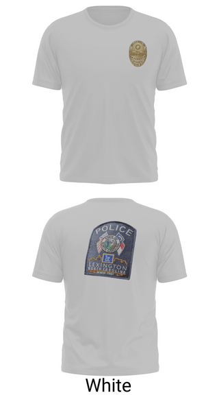 Short Sleeve Performance Shirt, Lexington Police Department, Police, Teamtime, Team time, sublimation, custom sports apparel, team uniforms, spirit wear, spiritwear, sports uniforms, custom shirts, team store, custom team store, fundraiser sports, apparel fundraiser