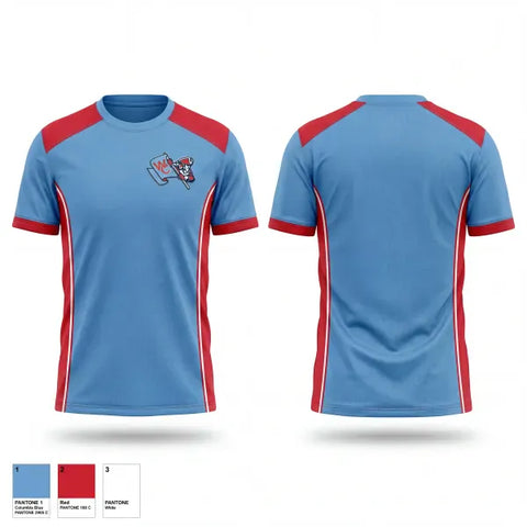 Old School Cotton Feel Shirt, Weld Central Softball, Softball, Teamtime, Team time, sublimation, custom sports apparel, team uniforms, spirit wear, spiritwear, sports uniforms, custom shirts, team store, custom team store, fundraiser sports, apparel fundraiser