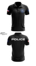 Colcord Police Dept 92733456 Short Sleeve Performance Polo - 21