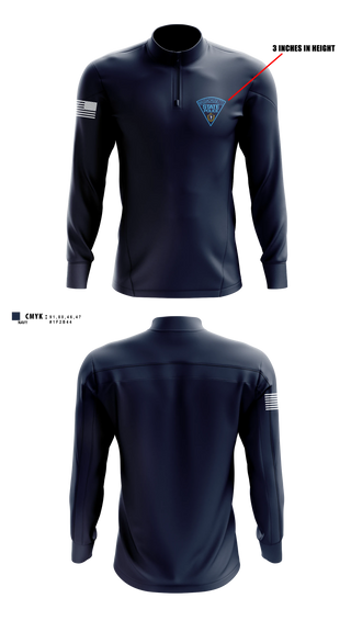 Quarter Zip Jacket, ILSSA Boston, , Teamtime, Team time, sublimation, custom sports apparel, team uniforms, spirit wear, spiritwear, sports uniforms, custom shirts, team store, custom team store, fundraiser sports, apparel fundraiser