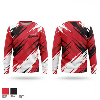 Crew Neck Sweatshirt, Legends, Softball, Teamtime, Team time, sublimation, custom sports apparel, team uniforms, spirit wear, spiritwear, sports uniforms, custom shirts, team store, custom team store, fundraiser sports, apparel fundraiser