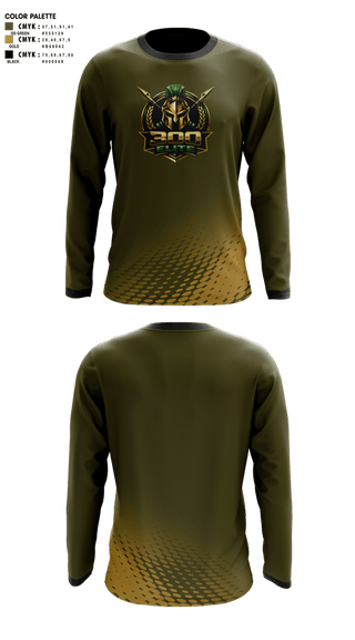 Long Sleeve Performance Shirt, 300 Elite, , Teamtime, Team time, sublimation, custom sports apparel, team uniforms, spirit wear, spiritwear, sports uniforms, custom shirts, team store, custom team store, fundraiser sports, apparel fundraiser