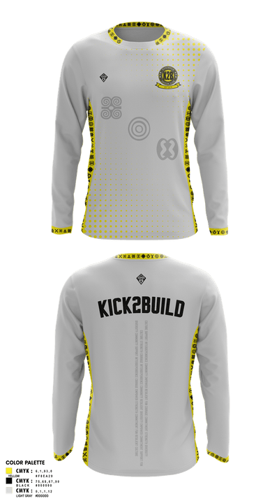 Kick 2 Build Camps 18891092 Long Sleeve Performance Shirt 2