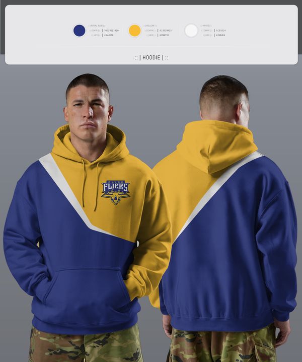 Hoodie, Clyde Fliers, Golf, Teamtime, Team time, sublimation, custom sports apparel, team uniforms, spirit wear, spiritwear, sports uniforms, custom shirts, team store, custom team store, fundraiser sports, apparel fundraiser