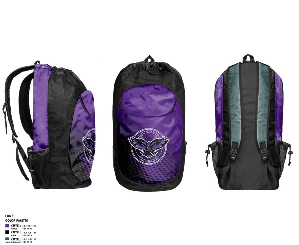 Gear Bag, Wake County Crows, Softball, Teamtime, Team time, sublimation, custom sports apparel, team uniforms, spirit wear, spiritwear, sports uniforms, custom shirts, team store, custom team store, fundraiser sports, apparel fundraiser
