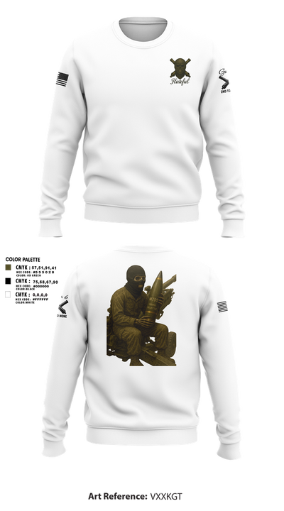 Hateful Hotel 2nd Plt 51321648 Crew Neck Sweatshirt - 2
