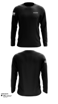 Fort Detrick Police Department  Long Sleeve Performance Shirt - 1