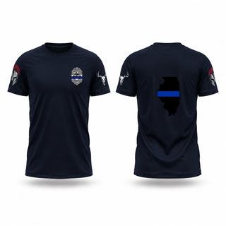 Old School Cotton Feel Shirt, Springfield Police Department-Honor Guard, Police, Teamtime, Team time, sublimation, custom sports apparel, team uniforms, spirit wear, spiritwear, sports uniforms, custom shirts, team store, custom team store, fundraiser sports, apparel fundraiser