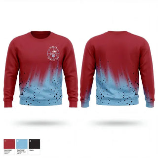 Crew Neck Sweatshirt, Minden Crimson Tide, Men's Basketball, Teamtime, Team time, sublimation, custom sports apparel, team uniforms, spirit wear, spiritwear, sports uniforms, custom shirts, team store, custom team store, fundraiser sports, apparel fundraiser