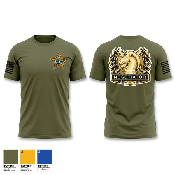Old School Cotton Feel Shirt, Columbia County, Police, Teamtime, Team time, sublimation, custom sports apparel, team uniforms, spirit wear, spiritwear, sports uniforms, custom shirts, team store, custom team store, fundraiser sports, apparel fundraiser