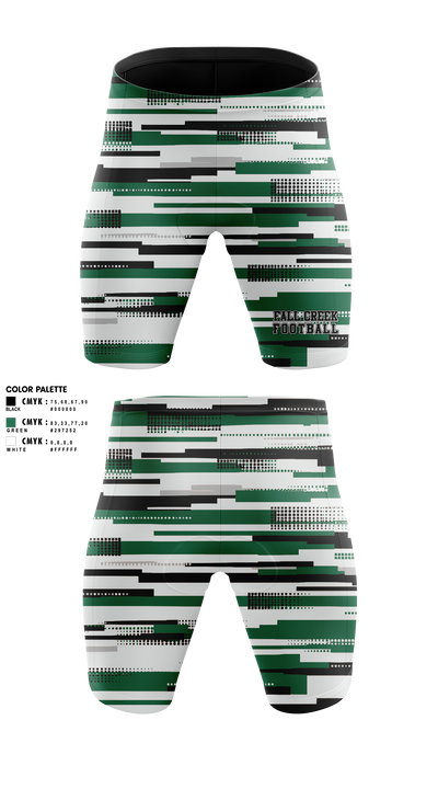 Fall Creek Football Men's Compression Shorts - 3