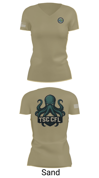 Tsc cfl 79099869 Women's Short Sleeve V-neck Shirt - 84