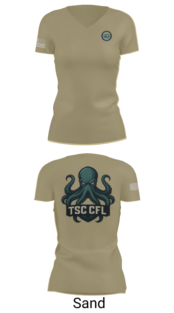 Womens Short Sleeve Vneck Shirt, Tsc cfl, , Teamtime, Team time, sublimation, custom sports apparel, team uniforms, spirit wear, spiritwear, sports uniforms, custom shirts, team store, custom team store, fundraiser sports, apparel fundraiser