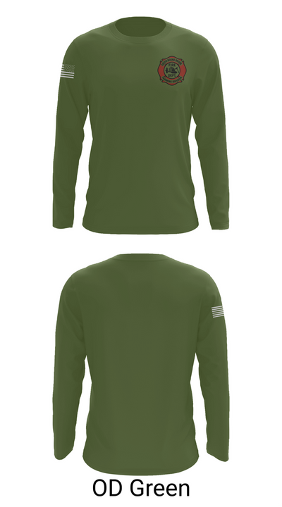 South bound brook training division 12410135 Long Sleeve Performance Shirt 46