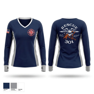 Old School Cotton Feel Shirt, Rescue 301, Fire Department, Teamtime, Team time, sublimation, custom sports apparel, team uniforms, spirit wear, spiritwear, sports uniforms, custom shirts, team store, custom team store, fundraiser sports, apparel fundraiser