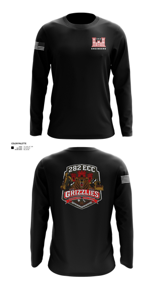 Long Sleeve Performance Shirt, 282 ECC, Army, Teamtime, Team time, sublimation, custom sports apparel, team uniforms, spirit wear, spiritwear, sports uniforms, custom shirts, team store, custom team store, fundraiser sports, apparel fundraiser