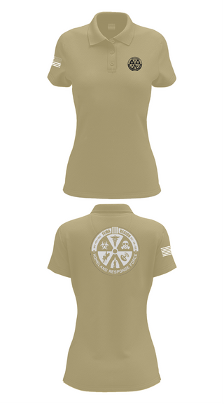 Womens Short Sleeve Performance Polo, Region 3 Homeland Response Force, , Teamtime, Team time, sublimation, custom sports apparel, team uniforms, spirit wear, spiritwear, sports uniforms, custom shirts, team store, custom team store, fundraiser sports, apparel fundraiser