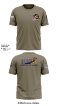 100th Missile Defense Brigade 43971287 Short Sleeve Performance Shirt - 23