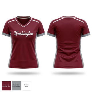 Womens Short Sleeve Vneck Shirt, Washington high school (Kansas city ks, Men's Basketball, Teamtime, Team time, sublimation, custom sports apparel, team uniforms, spirit wear, spiritwear, sports uniforms, custom shirts, team store, custom team store, fundraiser sports, apparel fundraiser