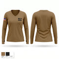 VFA-37 Admin Women's Long Sleeve V-neck Shirt - 1