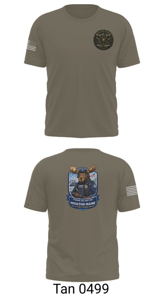 Old School Cotton Feel Shirt, CBP Houlton Maine Use Of Force Training Branch, Police, Teamtime, Team time, sublimation, custom sports apparel, team uniforms, spirit wear, spiritwear, sports uniforms, custom shirts, team store, custom team store, fundraiser sports, apparel fundraiser