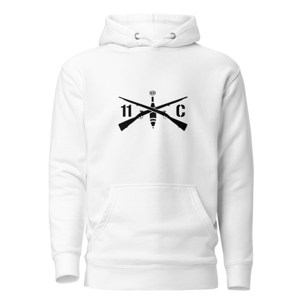 Unisex Hoodie - 1 - White