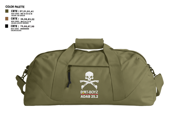 Duffle Bag, DirtBoyz, Air Force, Teamtime, Team time, sublimation, custom sports apparel, team uniforms, spirit wear, spiritwear, sports uniforms, custom shirts, team store, custom team store, fundraiser sports, apparel fundraiser