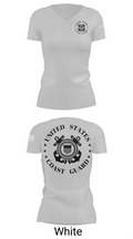 Coast Guard Station Port Aransas 18143377 Women's Short Sleeve V-neck Shirt - 19