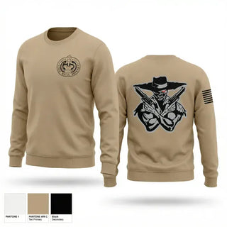 Crew Neck Sweatshirt, C CO 1-222 AVN REGT, Army, Teamtime, Team time, sublimation, custom sports apparel, team uniforms, spirit wear, spiritwear, sports uniforms, custom shirts, team store, custom team store, fundraiser sports, apparel fundraiser