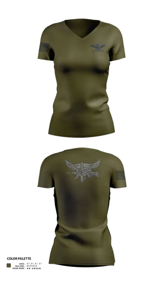 Womens Short Sleeve Vneck Shirt, Hancock County Joint Tactical Team, Police, Teamtime, Team time, sublimation, custom sports apparel, team uniforms, spirit wear, spiritwear, sports uniforms, custom shirts, team store, custom team store, fundraiser sports, apparel fundraiser
