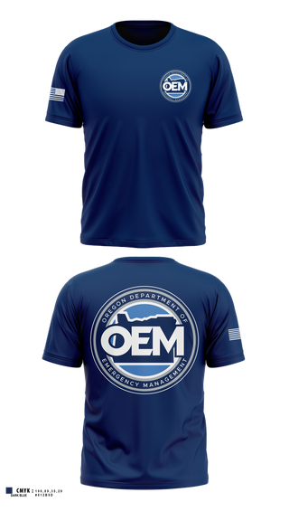 Short Sleeve Performance Shirt, Oregon Emergency Management, Police, Teamtime, Team time, sublimation, custom sports apparel, team uniforms, spirit wear, spiritwear, sports uniforms, custom shirts, team store, custom team store, fundraiser sports, apparel fundraiser