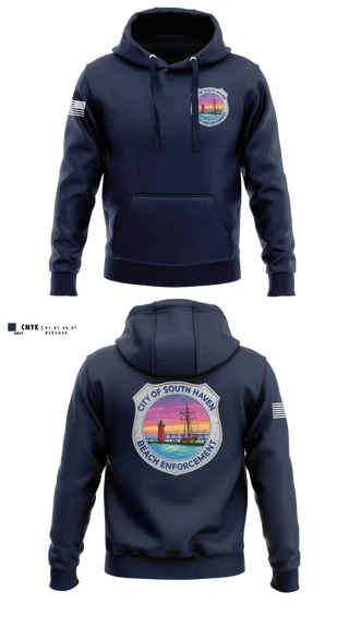 Hoodie, South Haven Beach Enforcement, Police, Teamtime, Team time, sublimation, custom sports apparel, team uniforms, spirit wear, spiritwear, sports uniforms, custom shirts, team store, custom team store, fundraiser sports, apparel fundraiser
