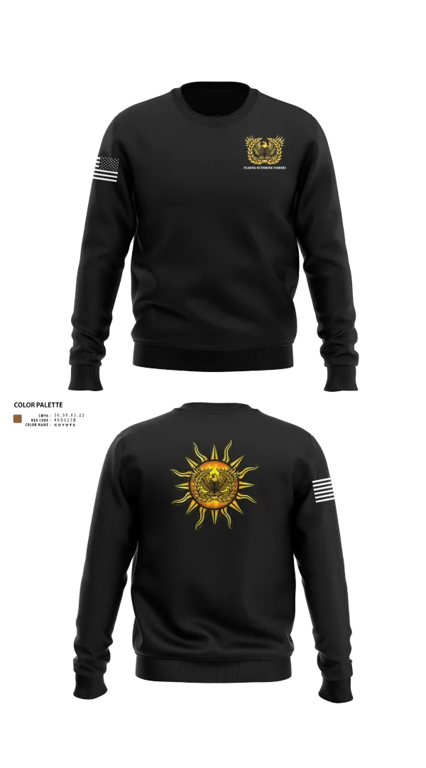 Crew Neck Sweatshirt, FLARNG SUNSHINE COHORT, , Teamtime, Team time, sublimation, custom sports apparel, team uniforms, spirit wear, spiritwear, sports uniforms, custom shirts, team store, custom team store, fundraiser sports, apparel fundraiser