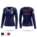 Laurens County Fire Department Old School Cotton Feel Shirt - 1