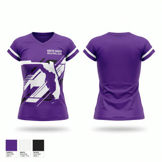 Short Sleeve Womens Volleyball Jersey, WINTER GARDEN VOLLEYBALL CLUB, Women's Volleyball, Teamtime, Team time, sublimation, custom sports apparel, team uniforms, spirit wear, spiritwear, sports uniforms, custom shirts, team store, custom team store, fundraiser sports, apparel fundraiser