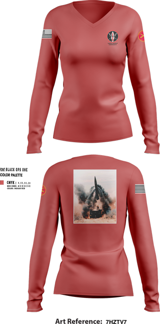 Womens Long Sleeve Vneck Shirt, , Army, Teamtime, Team time, sublimation, custom sports apparel, team uniforms, spirit wear, spiritwear, sports uniforms, custom shirts, team store, custom team store, fundraiser sports, apparel fundraiser