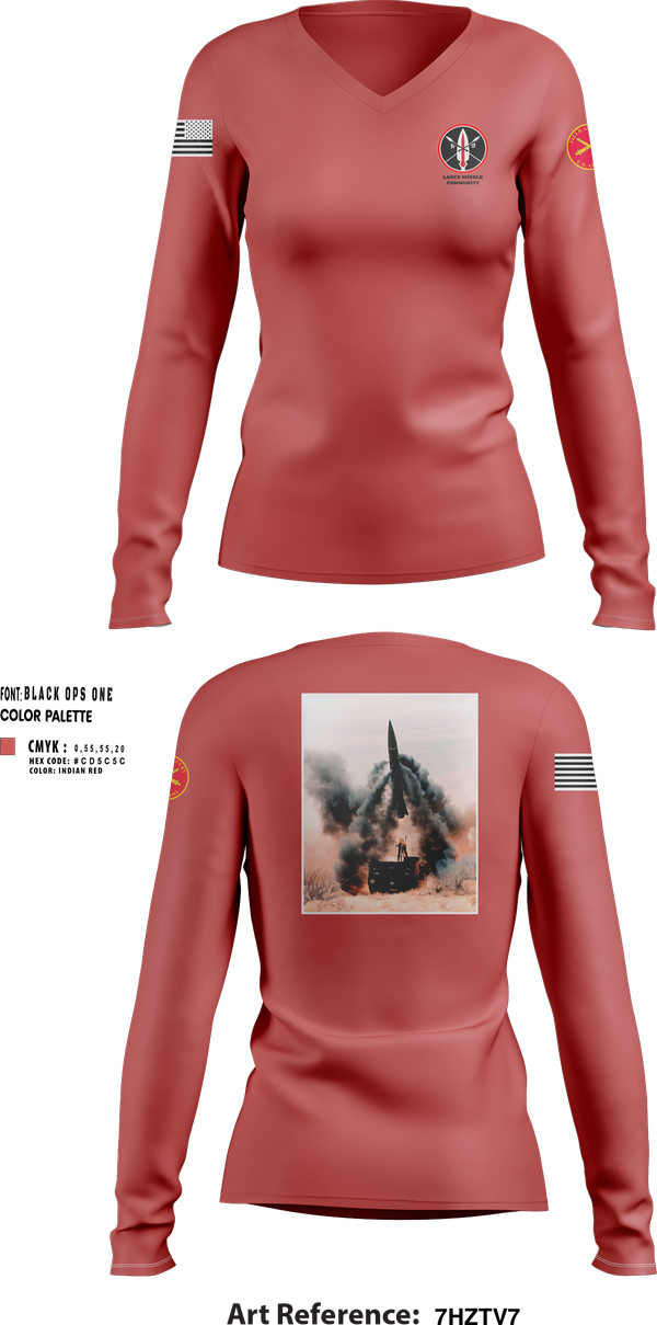 Womens Long Sleeve Vneck Shirt, , Army, Teamtime, Team time, sublimation, custom sports apparel, team uniforms, spirit wear, spiritwear, sports uniforms, custom shirts, team store, custom team store, fundraiser sports, apparel fundraiser