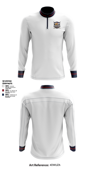 Quarter Zip Jacket, Mid-Ice Crisis, Ice Hockey, Teamtime, Team time, sublimation, custom sports apparel, team uniforms, spirit wear, spiritwear, sports uniforms, custom shirts, team store, custom team store, fundraiser sports, apparel fundraiser