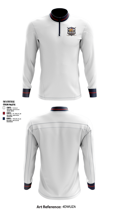 Mid-Ice Crisis 19589618 Quarter Zip Jacket - 10