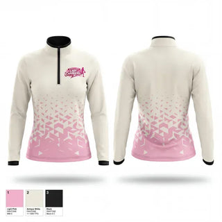 Quarter Zip Jacket, Maryland lady chargers, Women's Basketball, Teamtime, Team time, sublimation, custom sports apparel, team uniforms, spirit wear, spiritwear, sports uniforms, custom shirts, team store, custom team store, fundraiser sports, apparel fundraiser