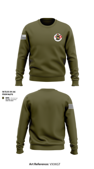 Crew Neck Sweatshirt, 1-27 infantry, Army, Teamtime, Team time, sublimation, custom sports apparel, team uniforms, spirit wear, spiritwear, sports uniforms, custom shirts, team store, custom team store, fundraiser sports, apparel fundraiser
