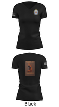 Uss Carter Hall 96042318 Women's Short Sleeve V-neck Shirt - 27