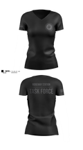 Ridgeway Station Task Force 58877881 Women's Short Sleeve V-neck Shirt - 5