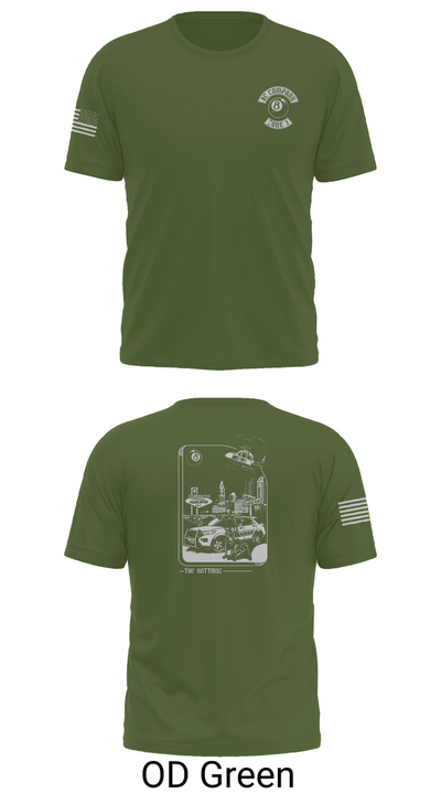 Columbus Division of Police- 8C Company 60108409 Short Sleeve Performance Shirt - 53