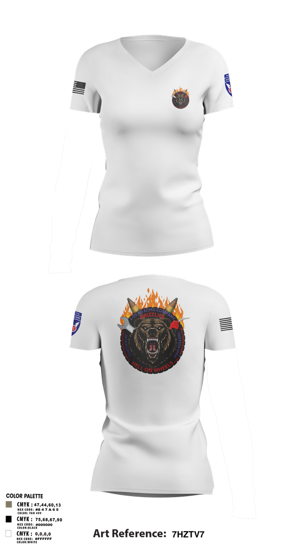 Womens Short Sleeve Vneck Shirt, E co 1/25, Army, Teamtime, Team time, sublimation, custom sports apparel, team uniforms, spirit wear, spiritwear, sports uniforms, custom shirts, team store, custom team store, fundraiser sports, apparel fundraiser