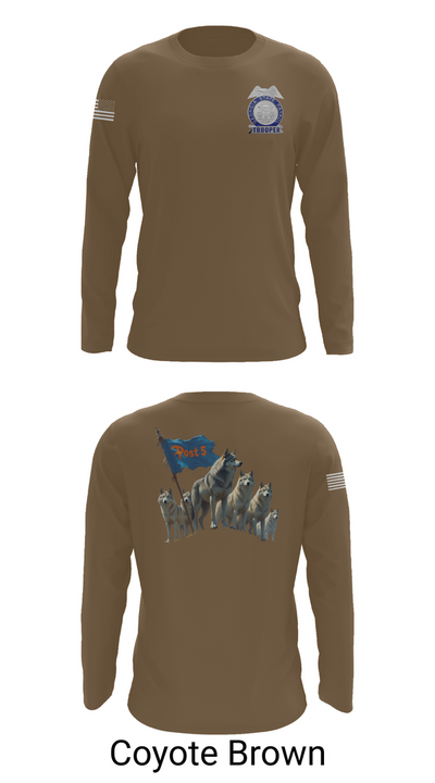 GSP POST 5 DALTON 6815888 Long Sleeve Performance Shirt 6