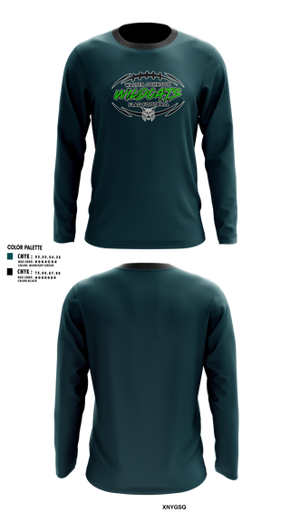 Long Sleeve Performance Shirt, Walter Johnson High School Wildcats, , Teamtime, Team time, sublimation, custom sports apparel, team uniforms, spirit wear, spiritwear, sports uniforms, custom shirts, team store, custom team store, fundraiser sports, apparel fundraiser