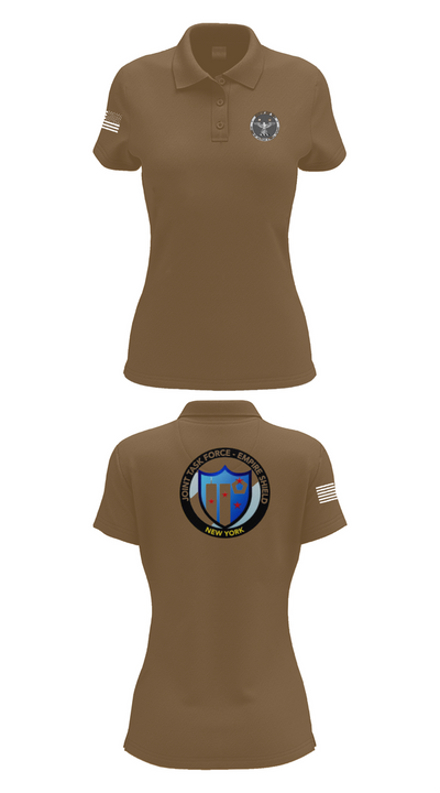 Empire Shield 55309302 Women's Short Sleeve Performance Polo  - 14