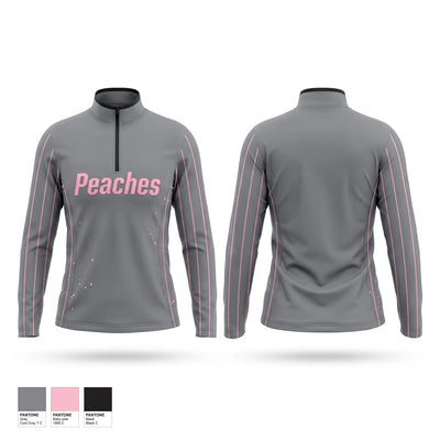 Peaches Quarter Zip Jacket - 1